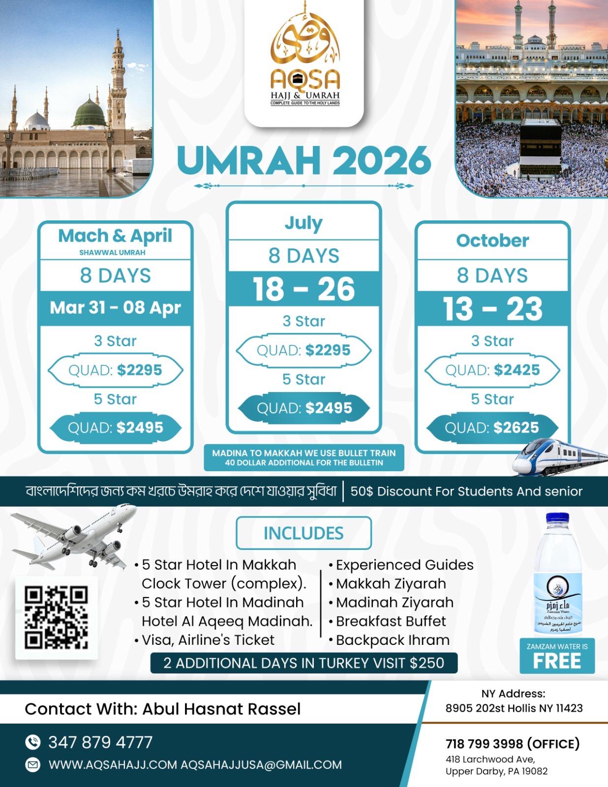 Umrah and hajj 2026